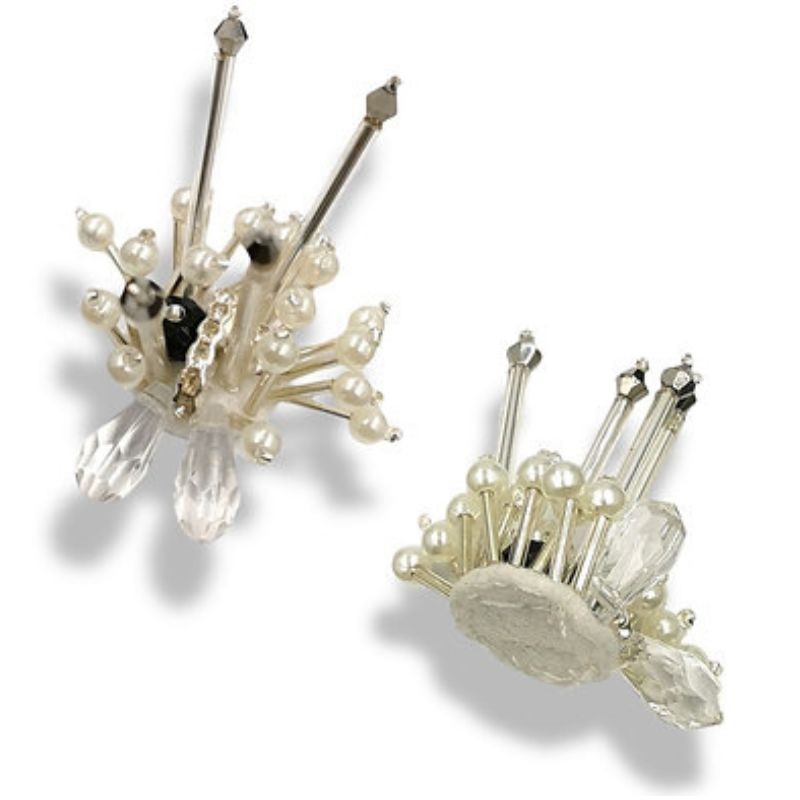 Rhinestone and coral applications item BR082