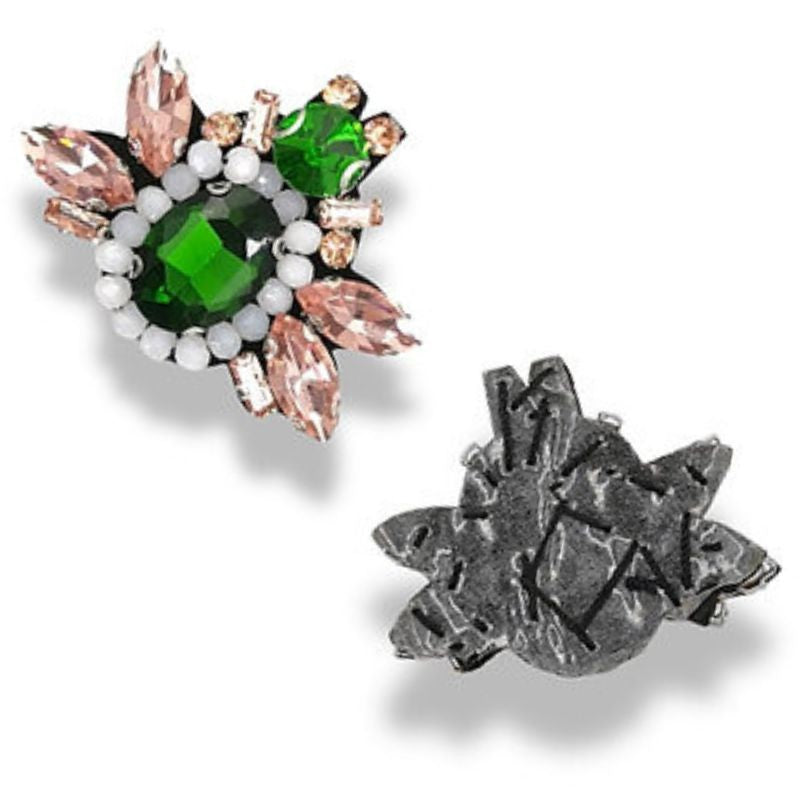 Rhinestone and coral applications item FM2116