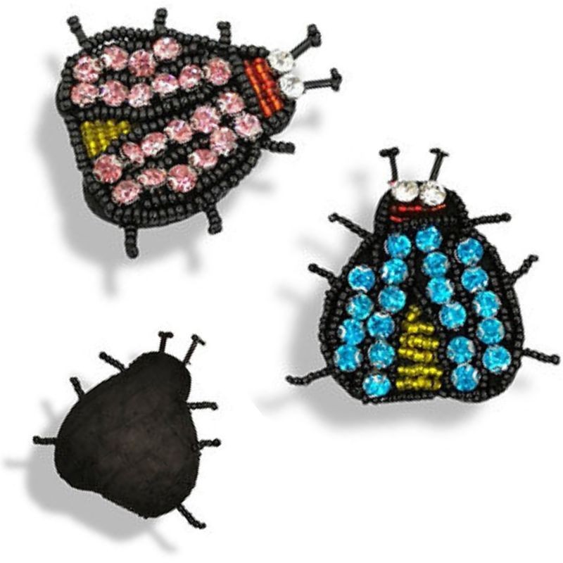 Rhinestone and coral applications item FM2307