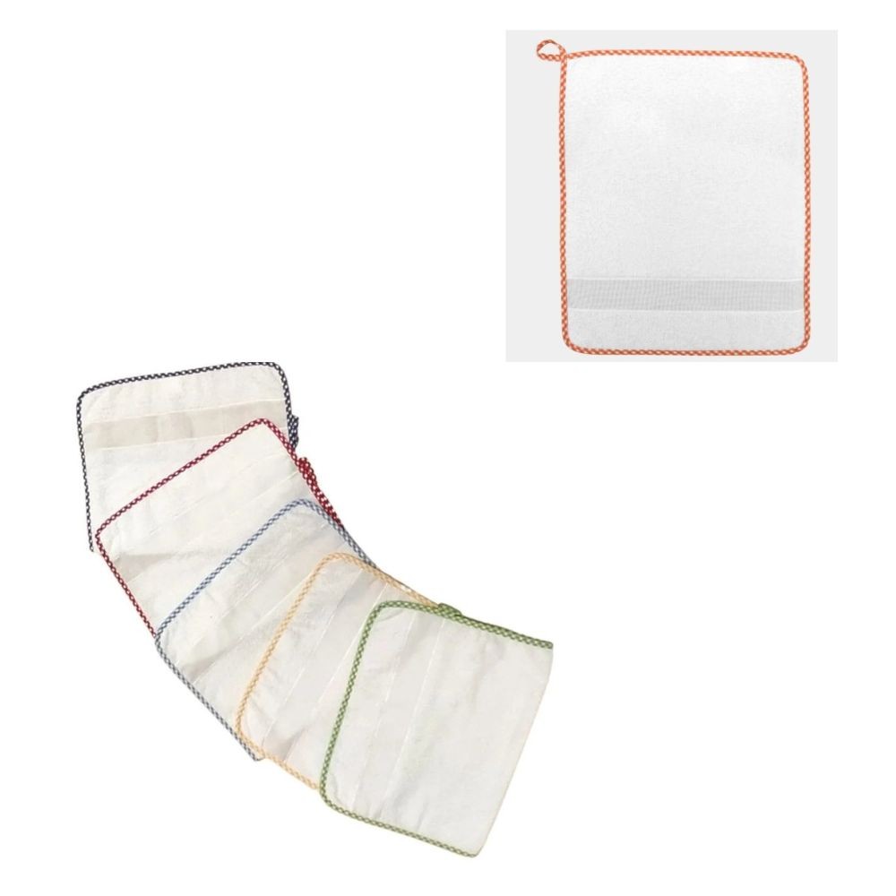 Asciugamano in spugna con inserto tela aida articolo SA405.43 pezzi 3