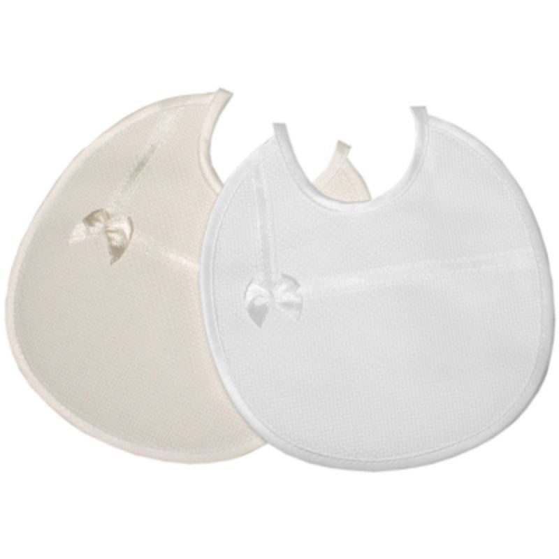 Bibs with Aida cloth insert item BV00642 3 pieces