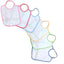 Sponge bibs with Aida cloth insert item BV00067 3 pieces