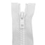 80cm carriage zipper with 6mm plastic chain, opening item 1184/6/80
