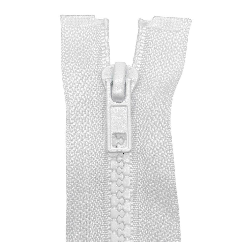 Combi zipper (2 sliders) 70 cm carriage 6 mm divisible plastic chain item 1184/9/70