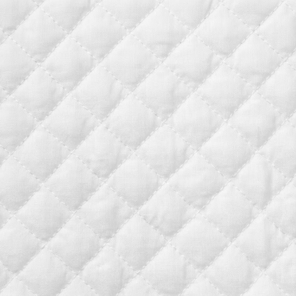 Cotton pique quilt in striped h 150 cm, single side lined