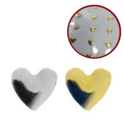 Borchia forma cuore termoadesiva articolo B20 pezzi 168