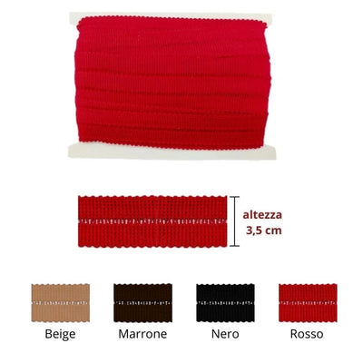 Bordo lana h cm 3,5 articolo 376/35 metri 20