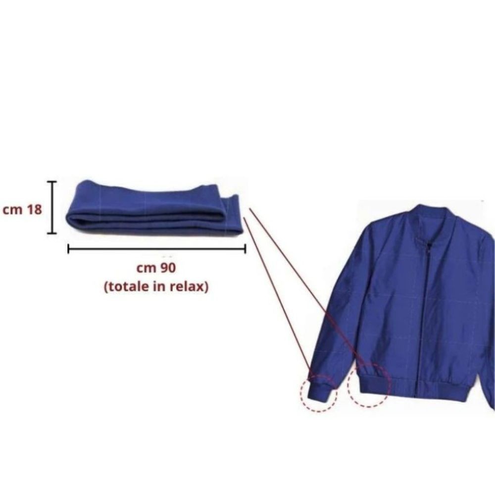 Bordo maglia in cotone articolo B2