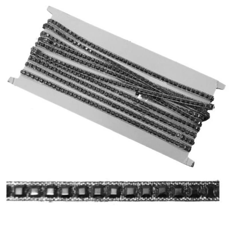 Iron-on edge with stones h cm 0.6 item 405 meters 4.5
