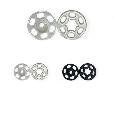 Bottone automatico plastica ø mm 10 articolo 462/1 coppie 25