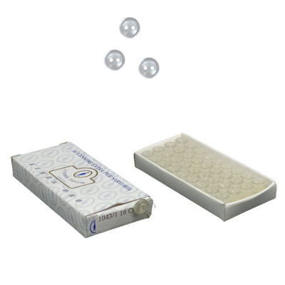 Bottoni biancheria lineato 16 articolo 1043/1 pezzi 144