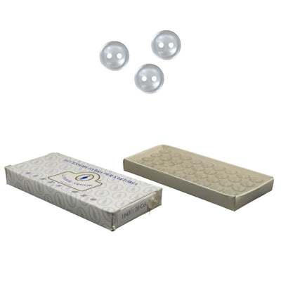 Bottoni biancheria lineato 20 articolo 1043/1 pezzi 144