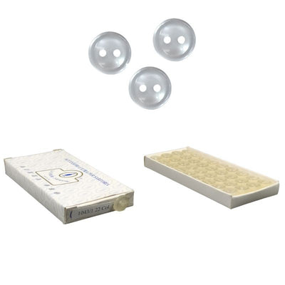 Bottoni biancheria lineato 22 articolo 1043/1 pezzi 144