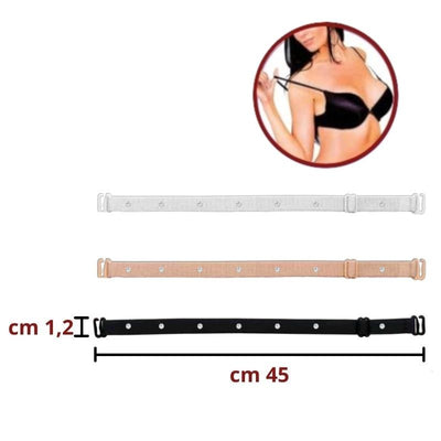 Bretelle di ricambio con strass articolo S027/26