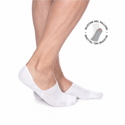 Calza sanetta accollata silicone interno articolo 658 paia 12