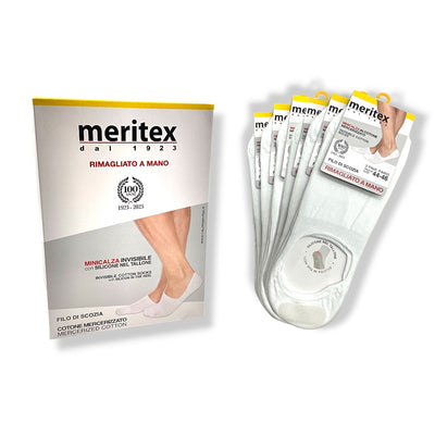 Calza sanetta accollata silicone interno articolo 658 paia 12