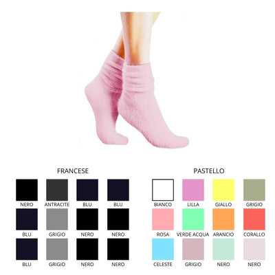 Calzino angoretta soft donna articolo Dcz-605 Pezzini paia 12