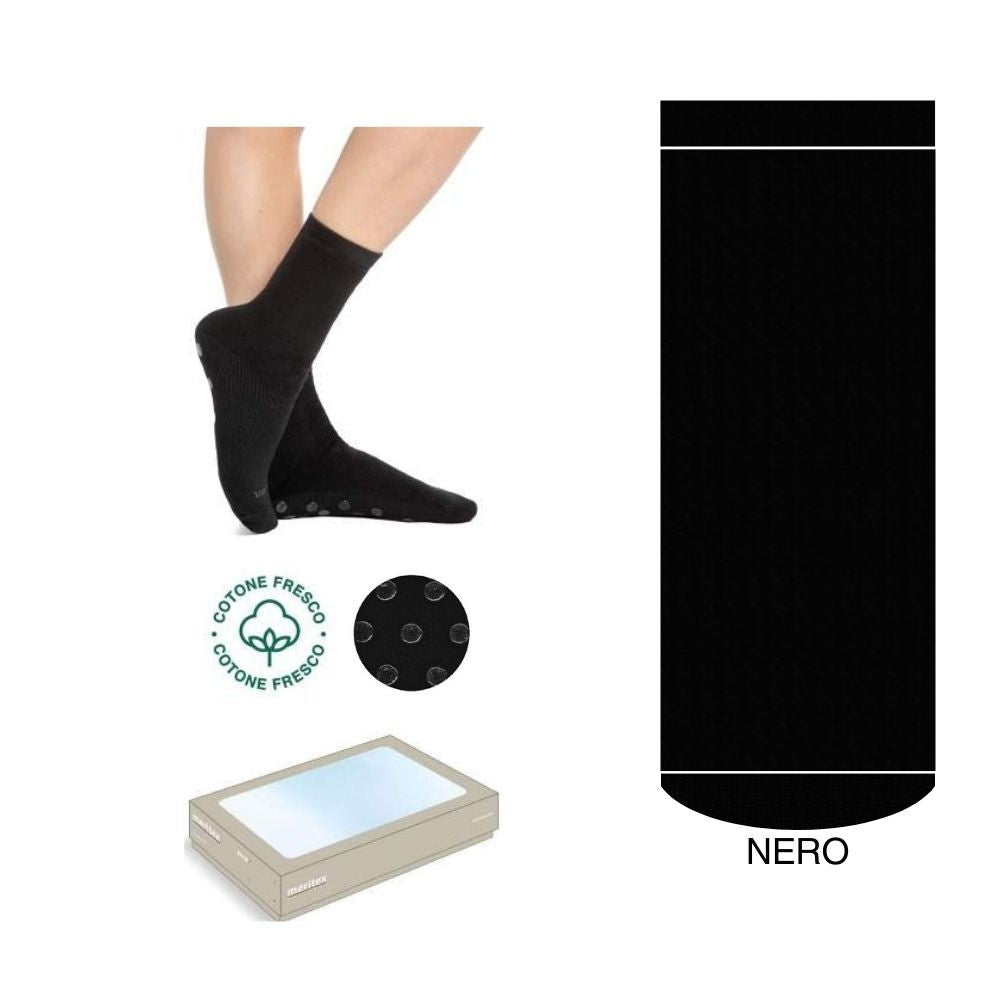 Unisex Adult Non-Slip Cotton Sock Item 8000 - 2 Pairs 6