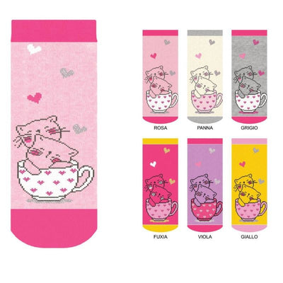 Calzino antiscivolo baby caldo cotone articolo 4454 paia 6