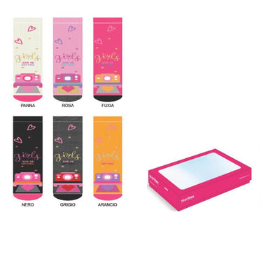 Calzino bimba antiscivolo caldo cotone articolo 4379 paia 6