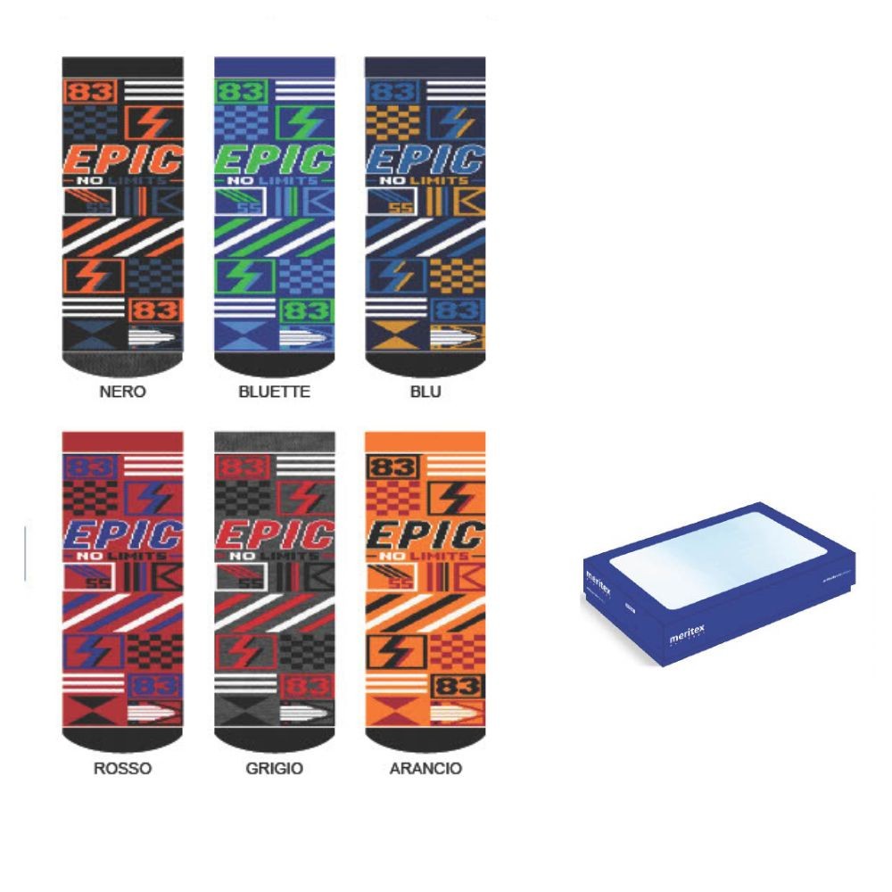 Calzino bimbo antiscivolo caldo cotone articolo 4377 paia 6