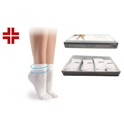 Calzino sanitario risvolto relax in cotone articolo Dcz-550 Pezzini paia 12