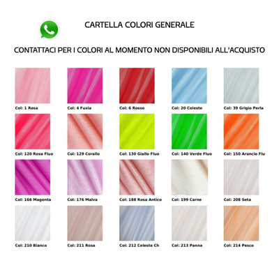 Soft tulle h 300 cm article Crizia