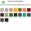 Colored jute canvas h cm 140 item Calcutta Color