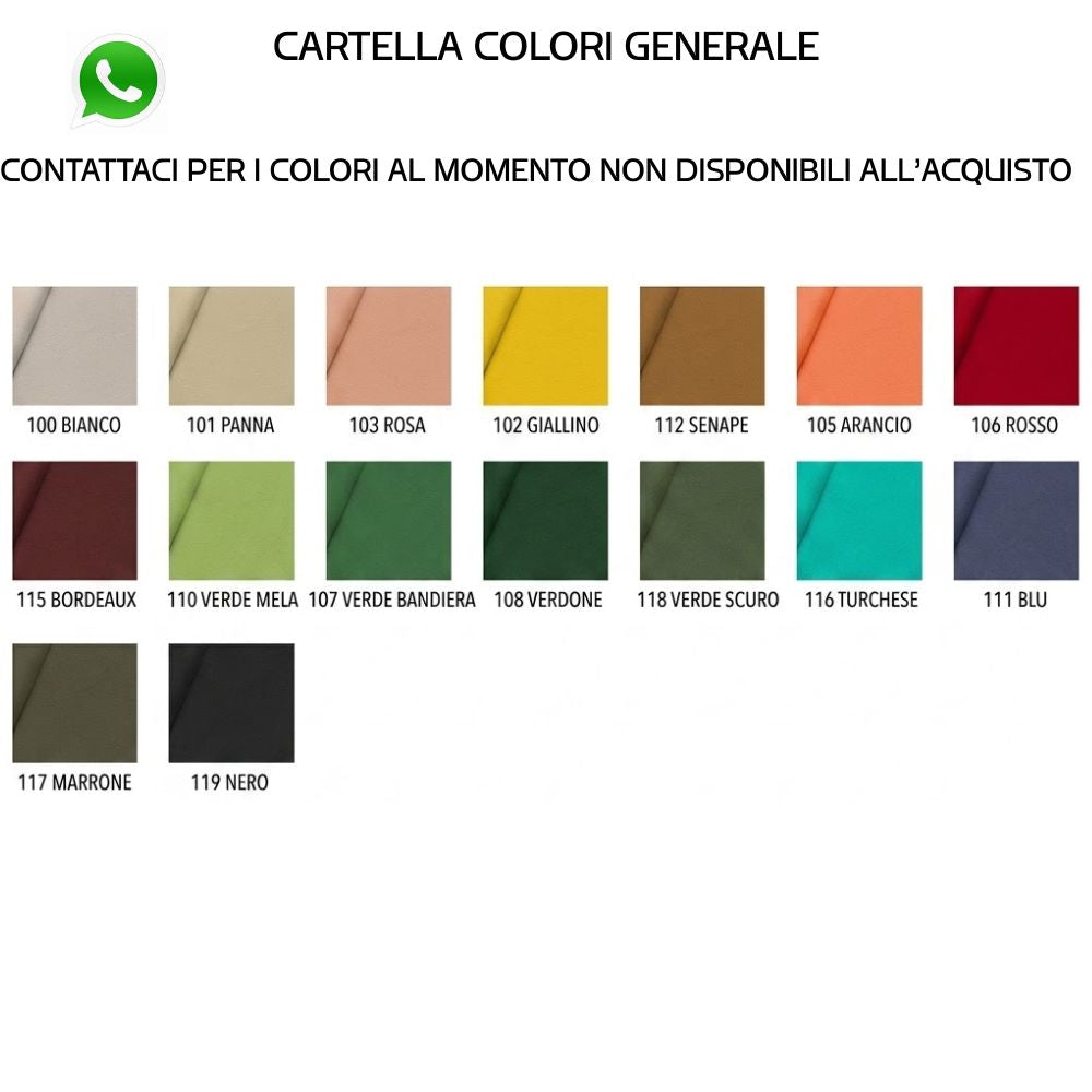 Colored jute canvas h cm 140 item Calcutta Color