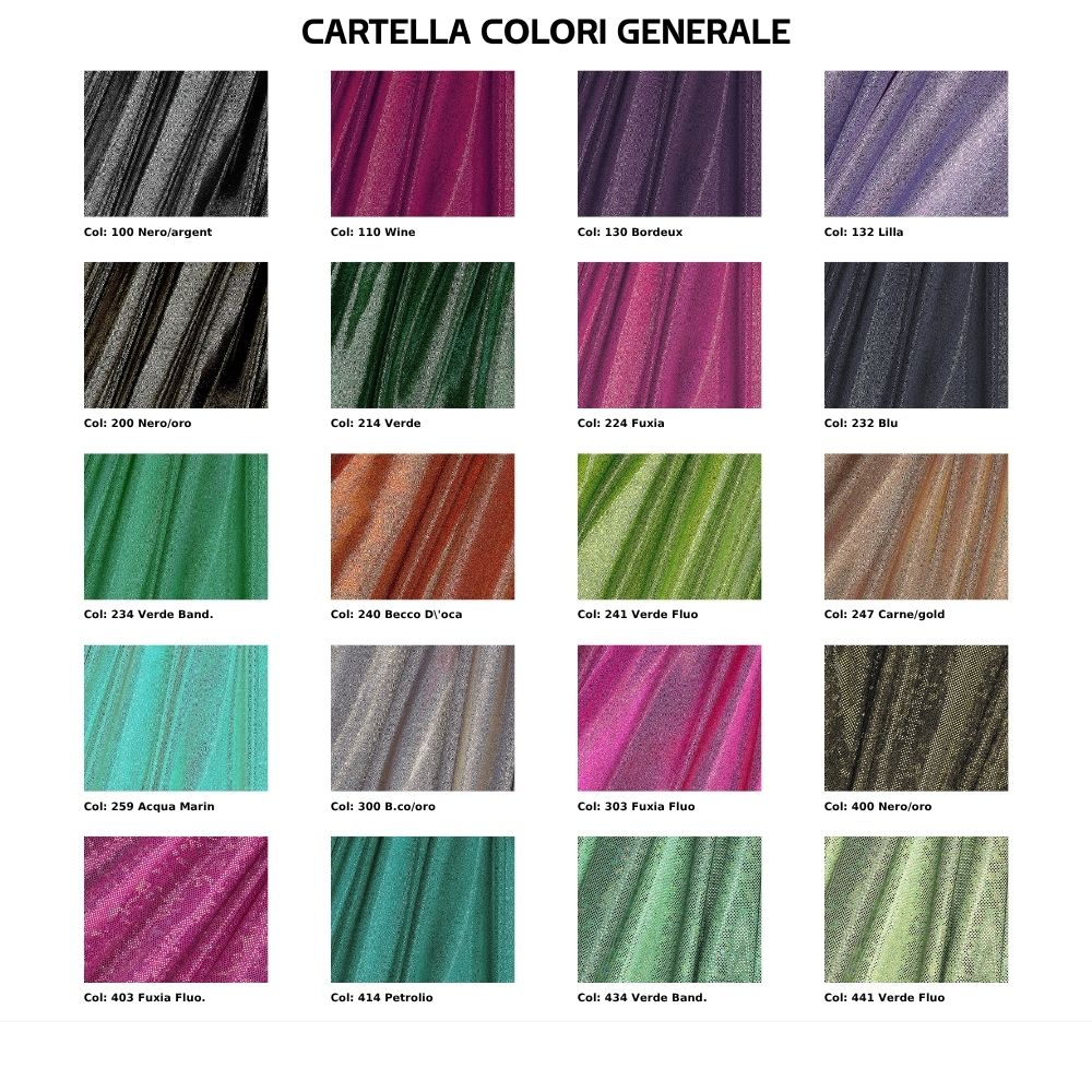 Lyrca fabric with rhinestone effect, h 150 cm, article Honey