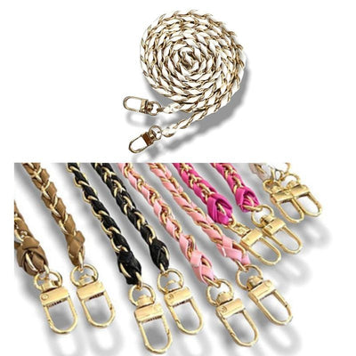 Catena borse in zama e pelle articolo FM0351