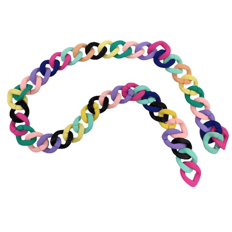 Multicolor plastic chain h mm 30 item cat 6