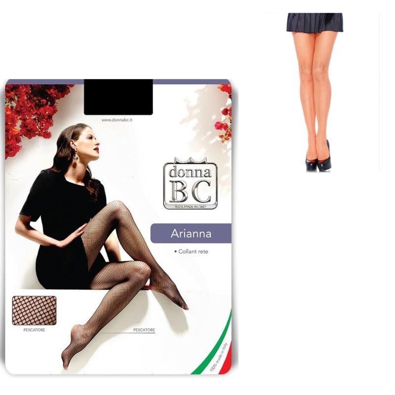 Women's stretch mesh tights, Fisherman item, 4 pairs