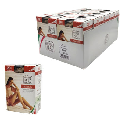 Collant donna XXL articolo Maxi kety Bc paia 12