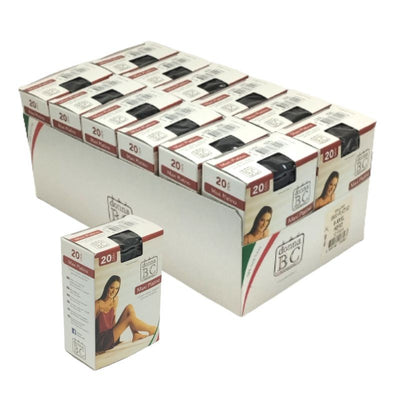 Collant donna XXXL articolo Super Maxi Platino Bc paia 12