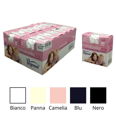 Collant filanca 40 den bimba articolo Mirabella paia 12