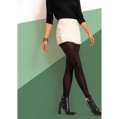 Collant microfibra fantasia Donna Bc art Febe paia 3