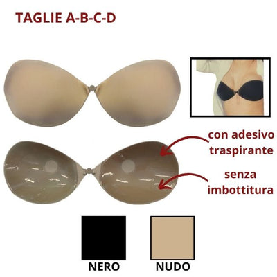 Coppa forma ovale adesiva articolo C107