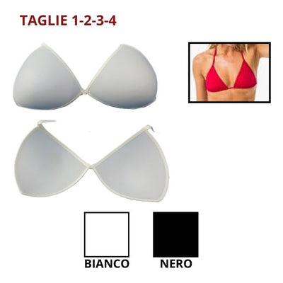 Coppa triangolo in tela rigide bordate articolo C116