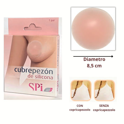 Copricapezzolo adesivo in gel traspirante articolo 23012