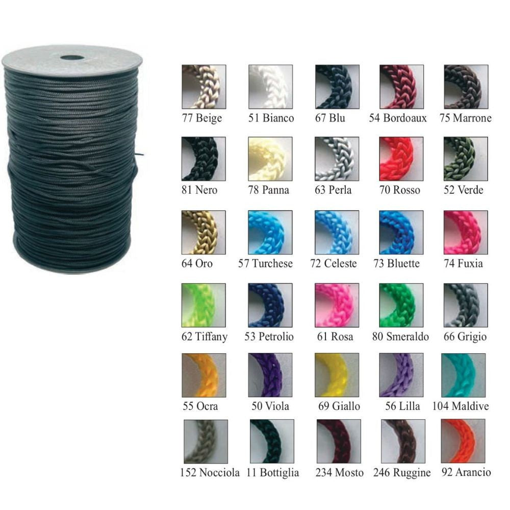 Cordino Thai in polipropilene Articolo PP600 rocca da 500 gr