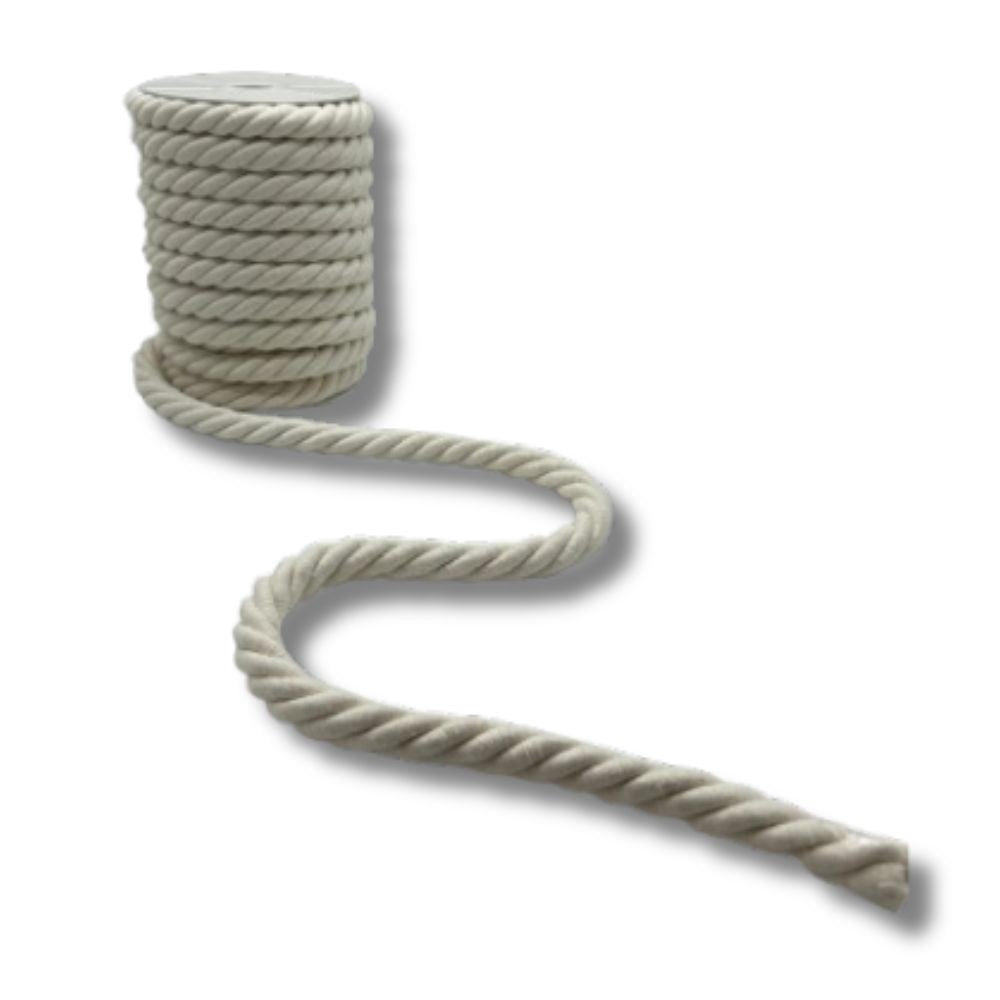 4-ply twisted cotton cord ø 16 mm item 4046 10 metres