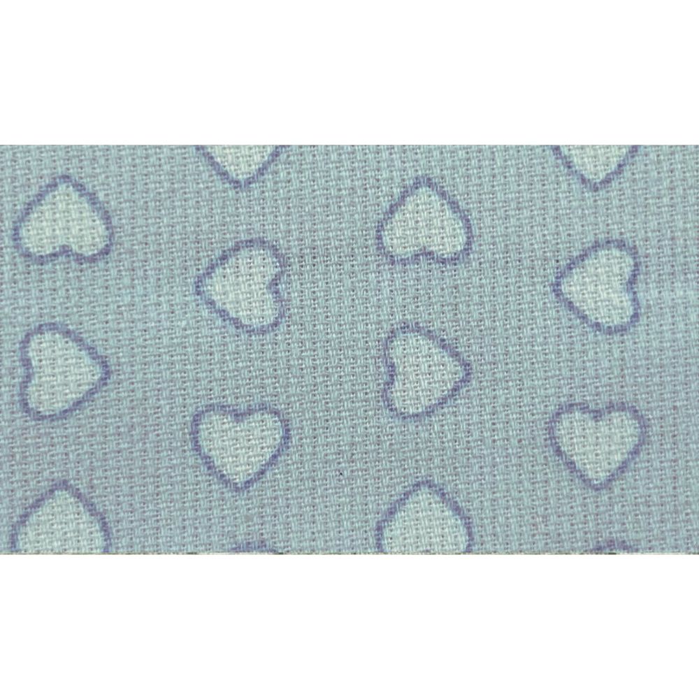 Printed striped piquet fabric, 150 cm high