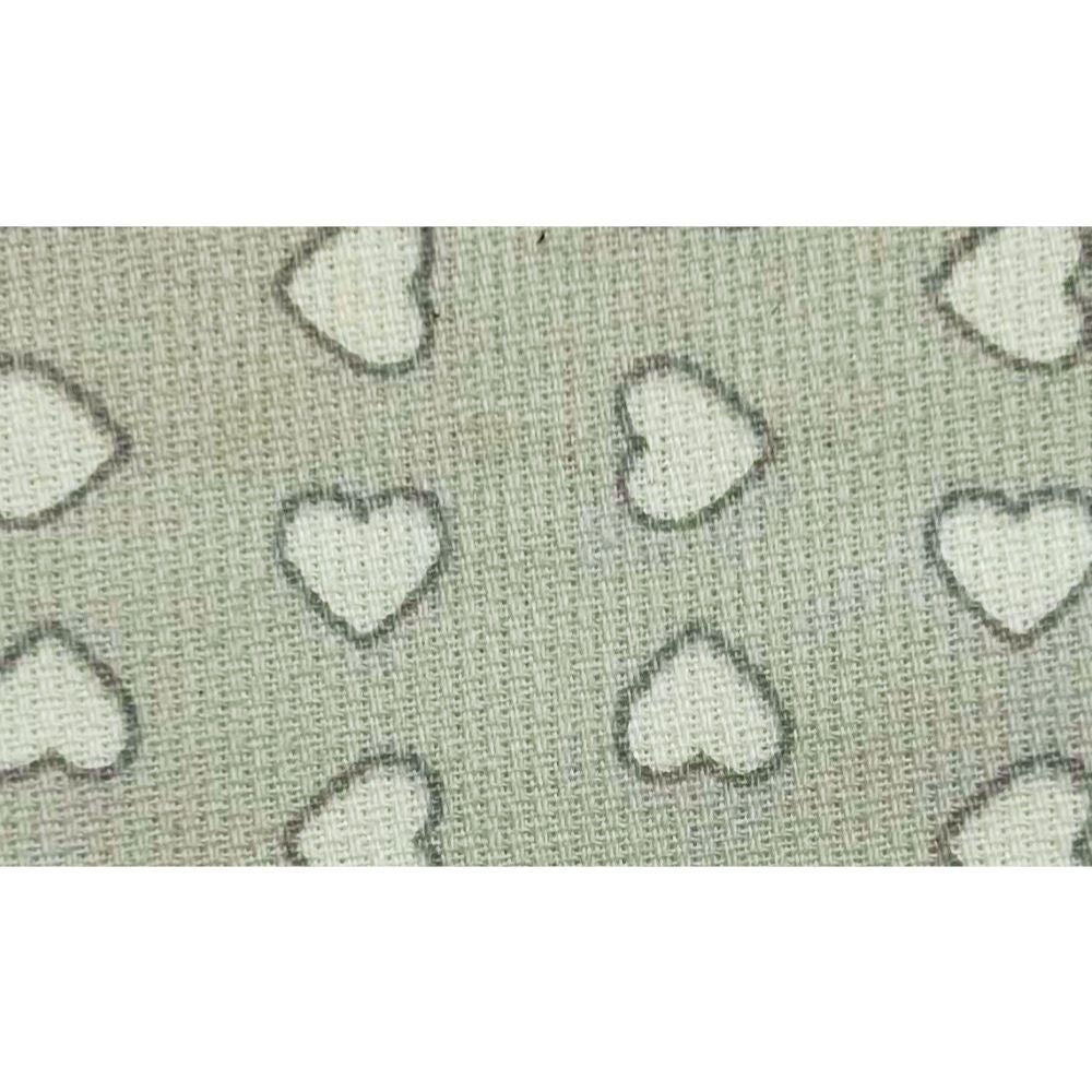 Printed striped piquet fabric, 150 cm high