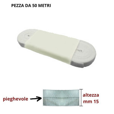 Elasrico telaio per slip lycra pieghevole metri 50