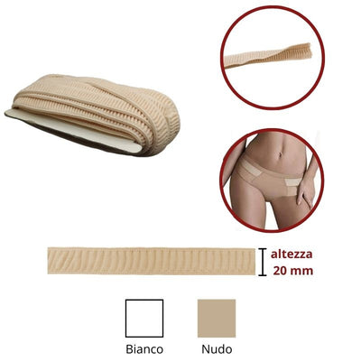 Elastico doppio labbro h 20 mm articolo 400/20 metri 10