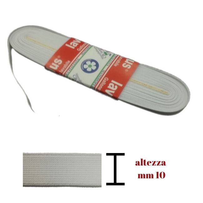 Elastic lavaplus gallon h mm 10 item 9140/10 10 meters