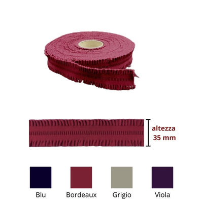 Elastico lavorato h mm 35 articolo 100/35 metri 10