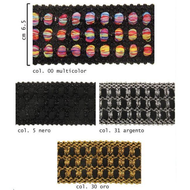 Elastico moda h cm 6,5 articolo 1667 metri 9