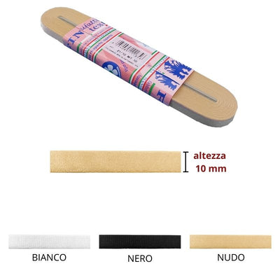 Elastico rasato h mm 10 articolo 21/10 metri 10